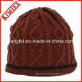 100% Acryl-Qualitäts-kundenspezifischer gestrickter Hut Beanies